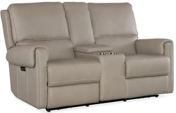 Somers Power Console Loveseat with Power Headrest