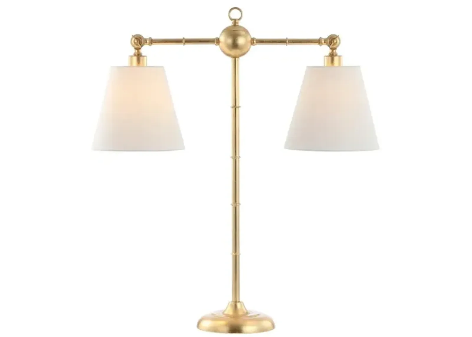 Ruth 2-Light Library Metal LED Table Lamp