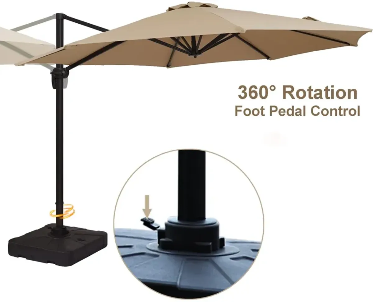 11-ft Cantilever Patio Umbrella.