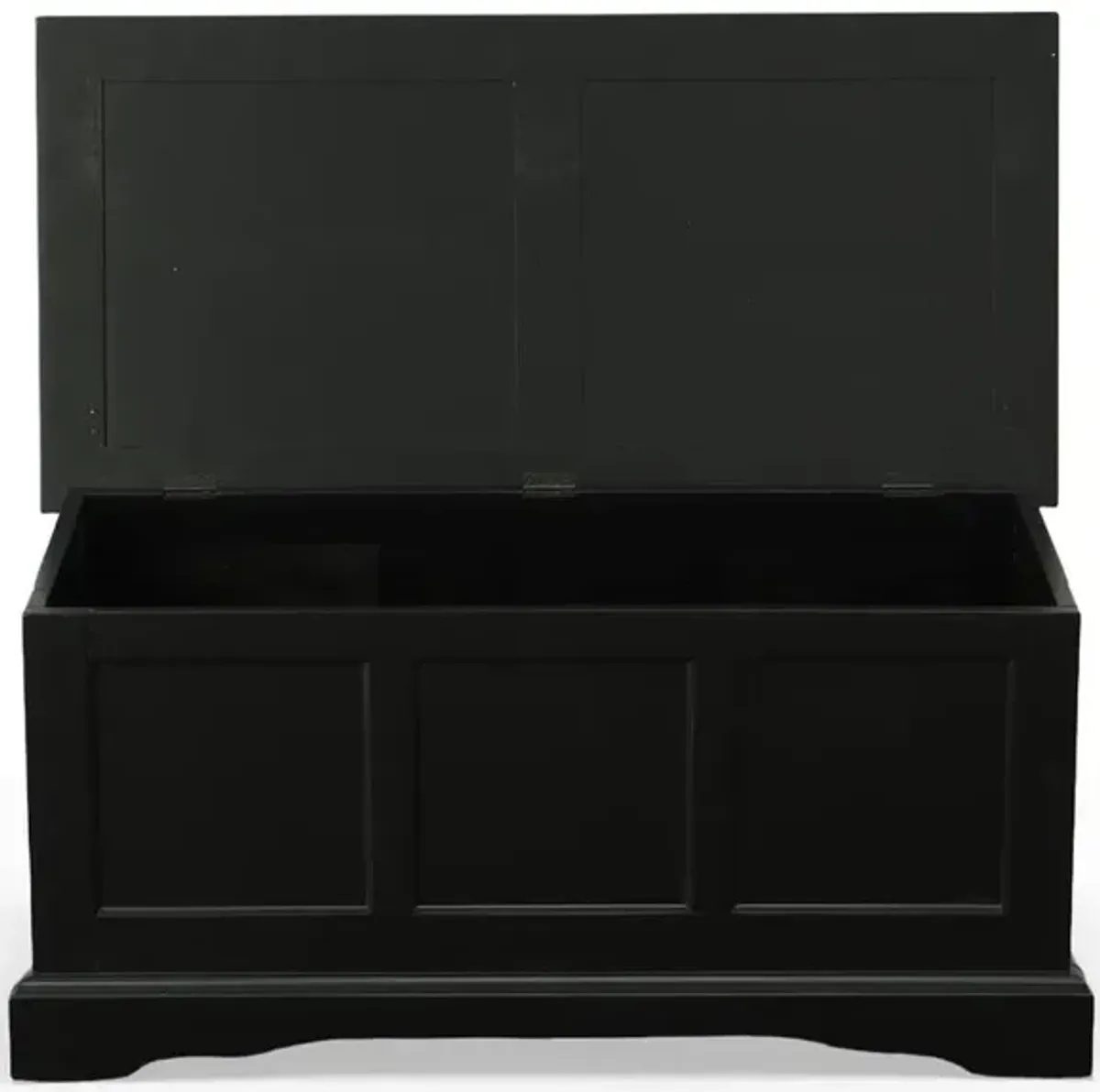 Carolina Living Camden Blanket Chest - Antique Black