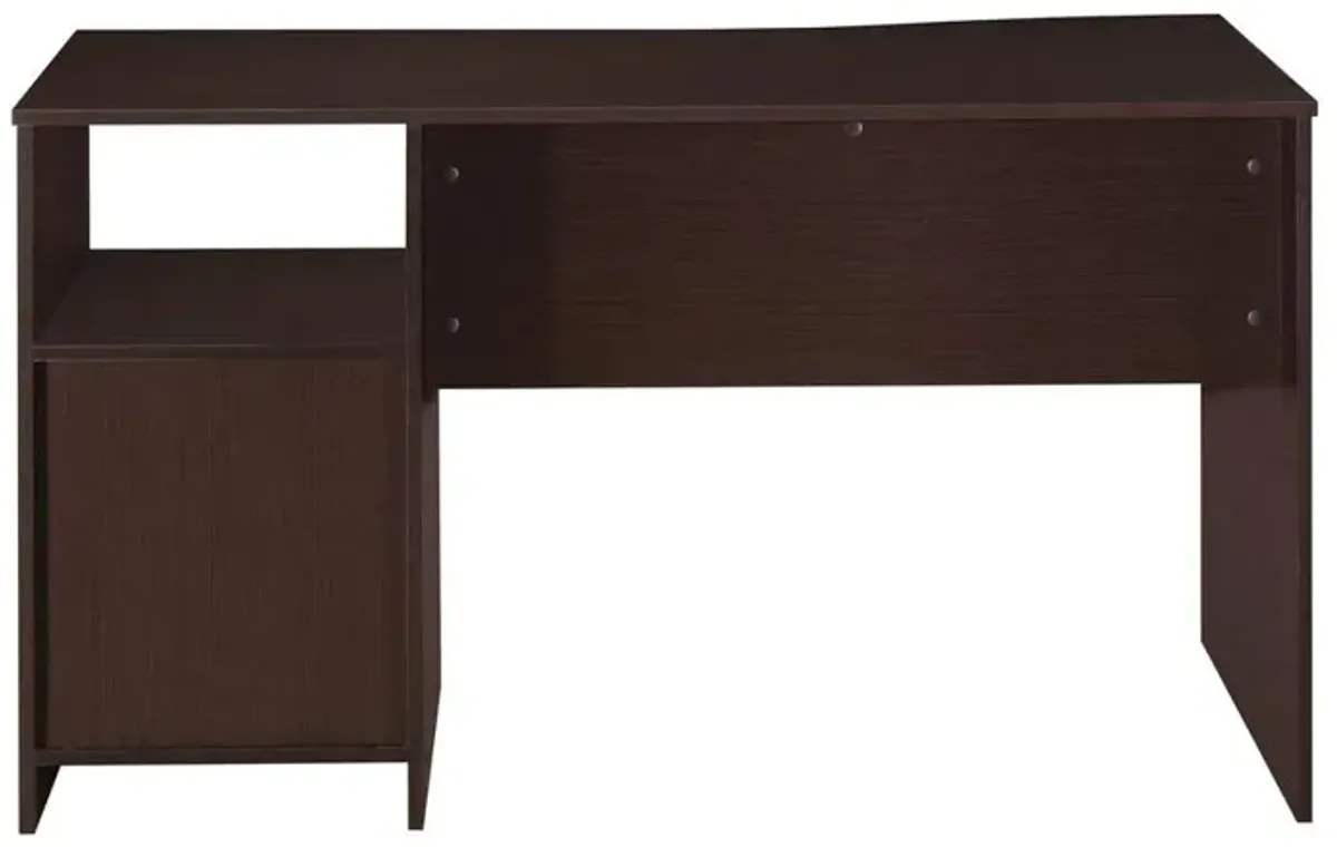 Techni Mobili Classic Computer Desk with Multiple Drawers. Color: Wenge