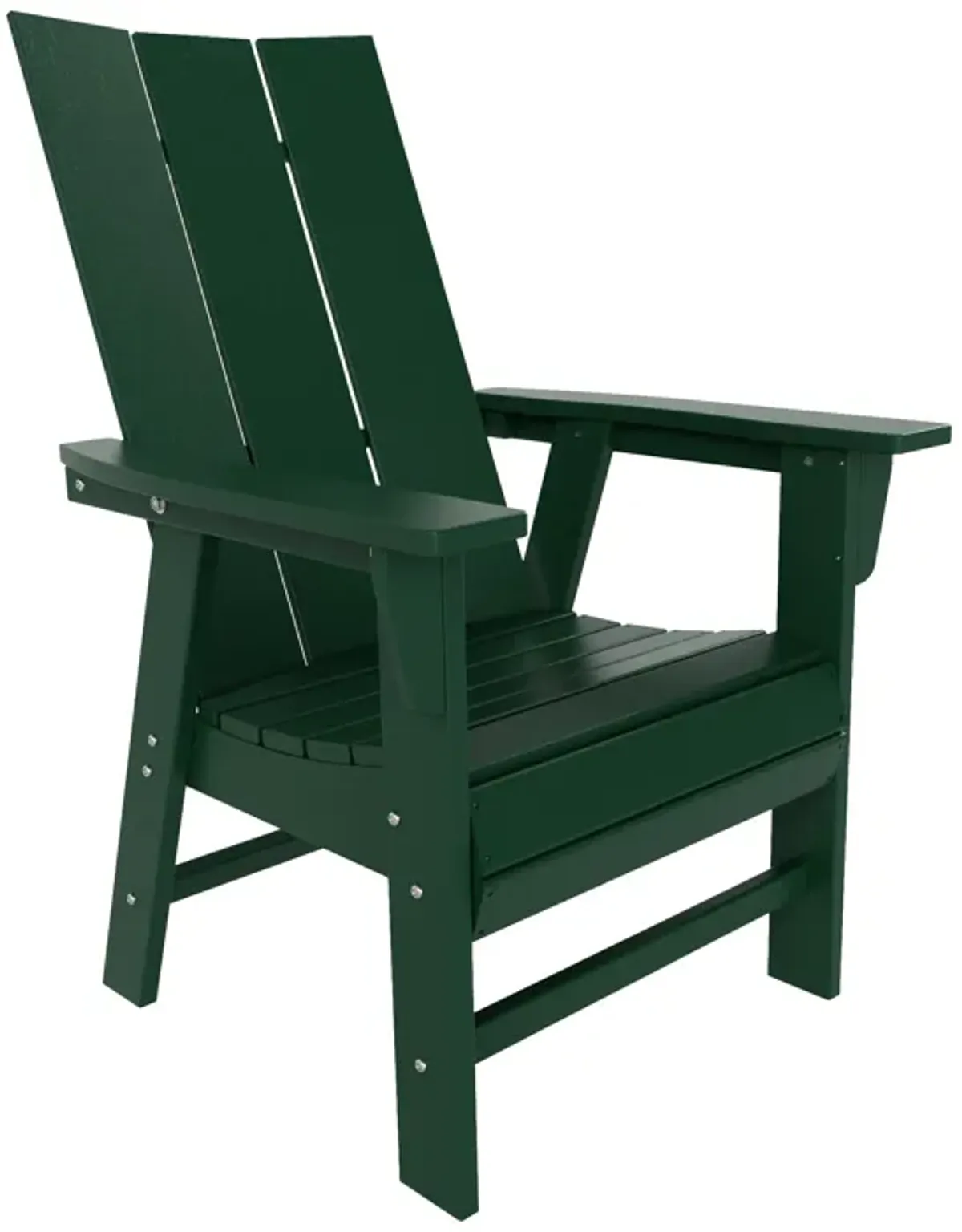 WestinTrends Outdoor Patio Modern Adirondack Dining Chair