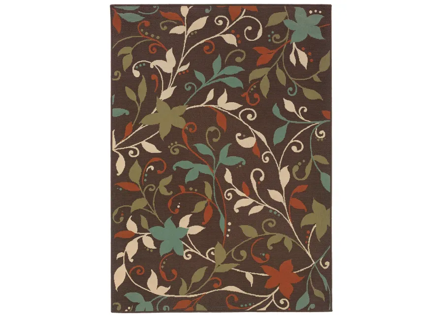 Montego 7'10" x 10'10" Brown Rug