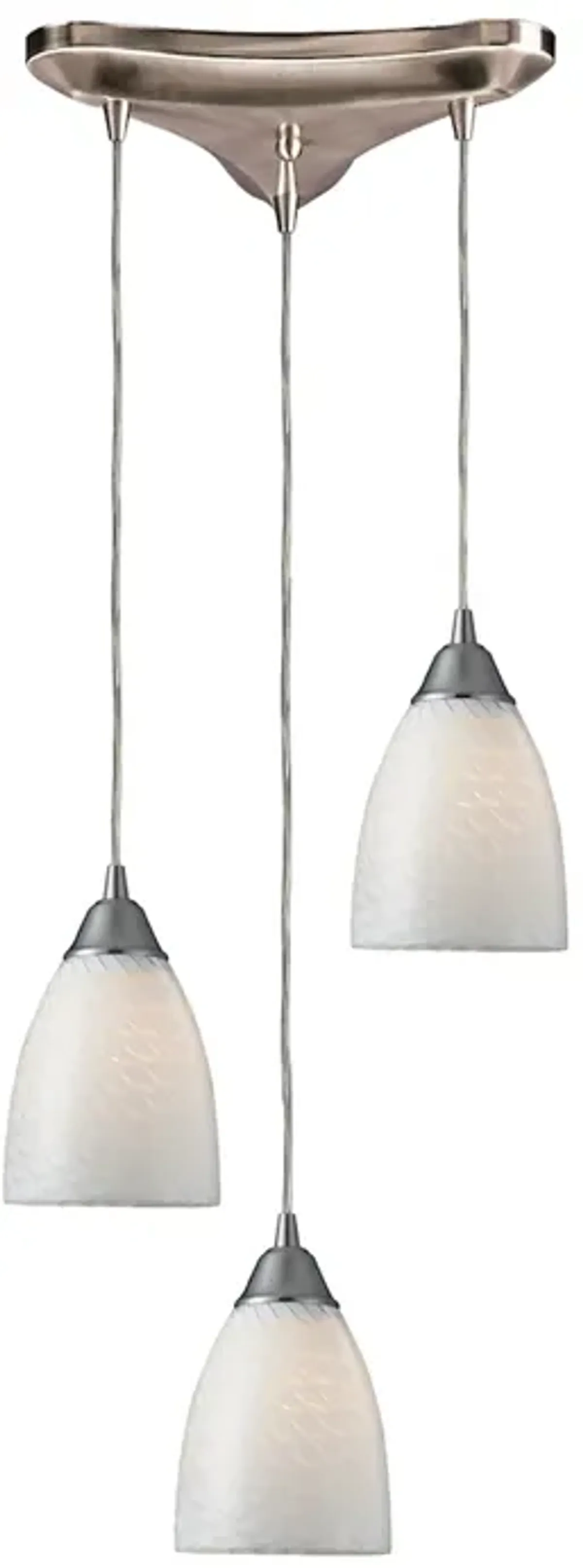 Arco Baleno 10" Wide 3--Light Mini Pendant