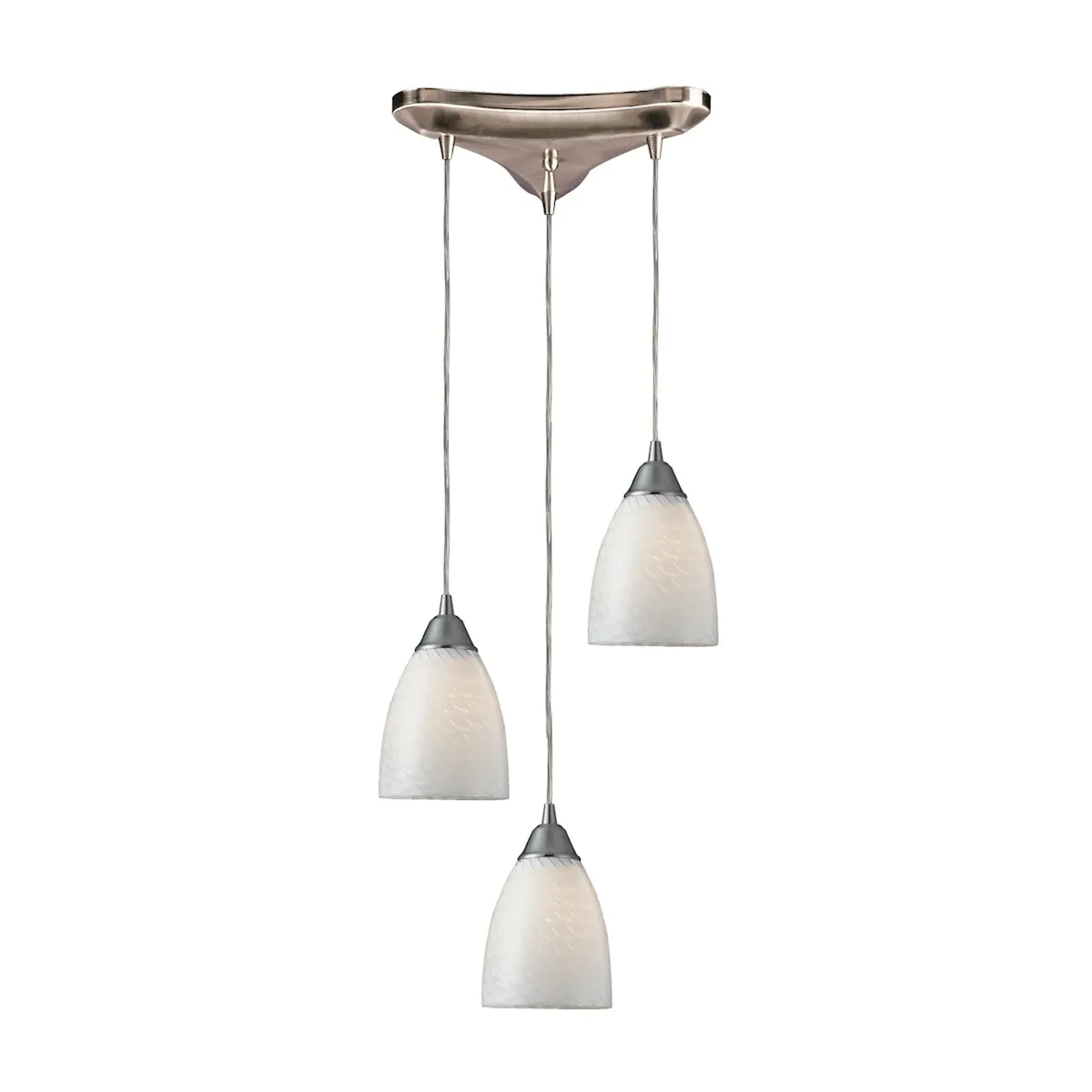 Arco Baleno 10" Wide 3--Light Mini Pendant