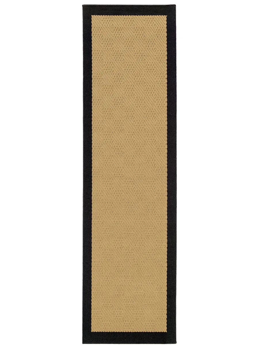 Lanai 2'3" x 7'6" Beige Rug