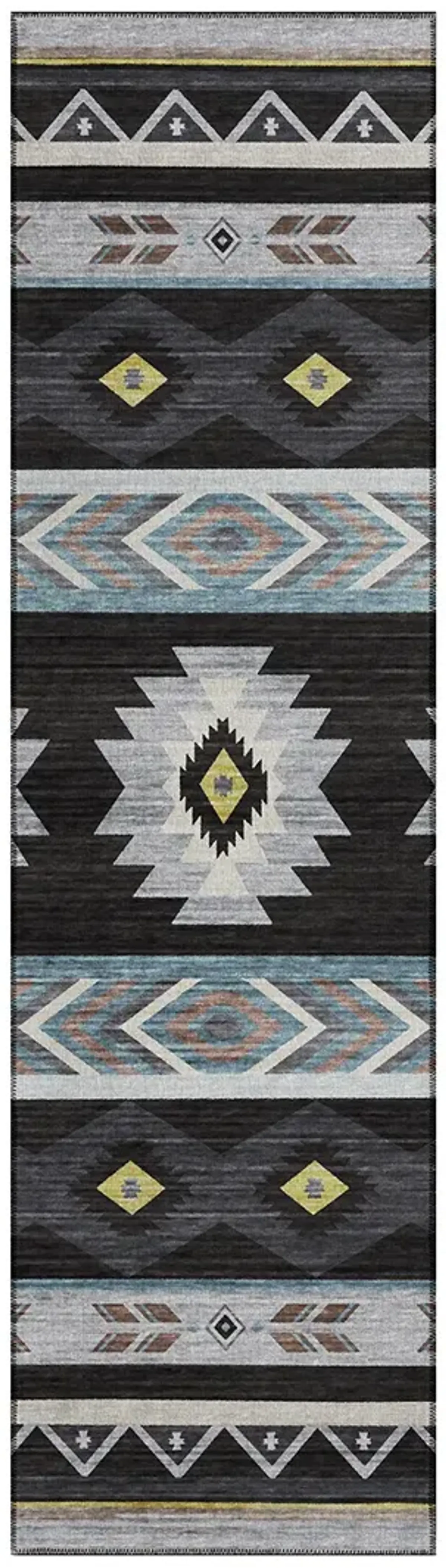 Phoenix PH3 Black 2'3" x 7'6" Rug