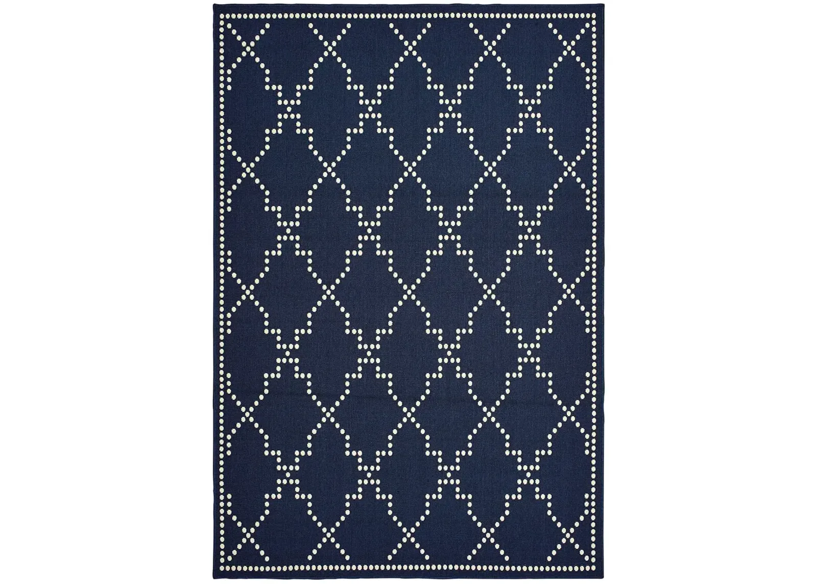 Marina 6'7" x 9'6" Navy Rug