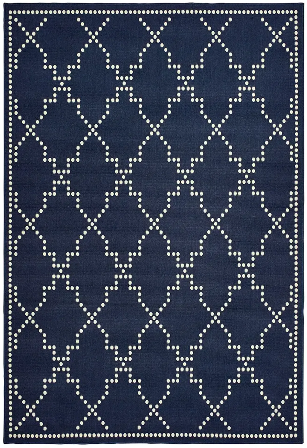 Marina 6'7" x 9'6" Navy Rug