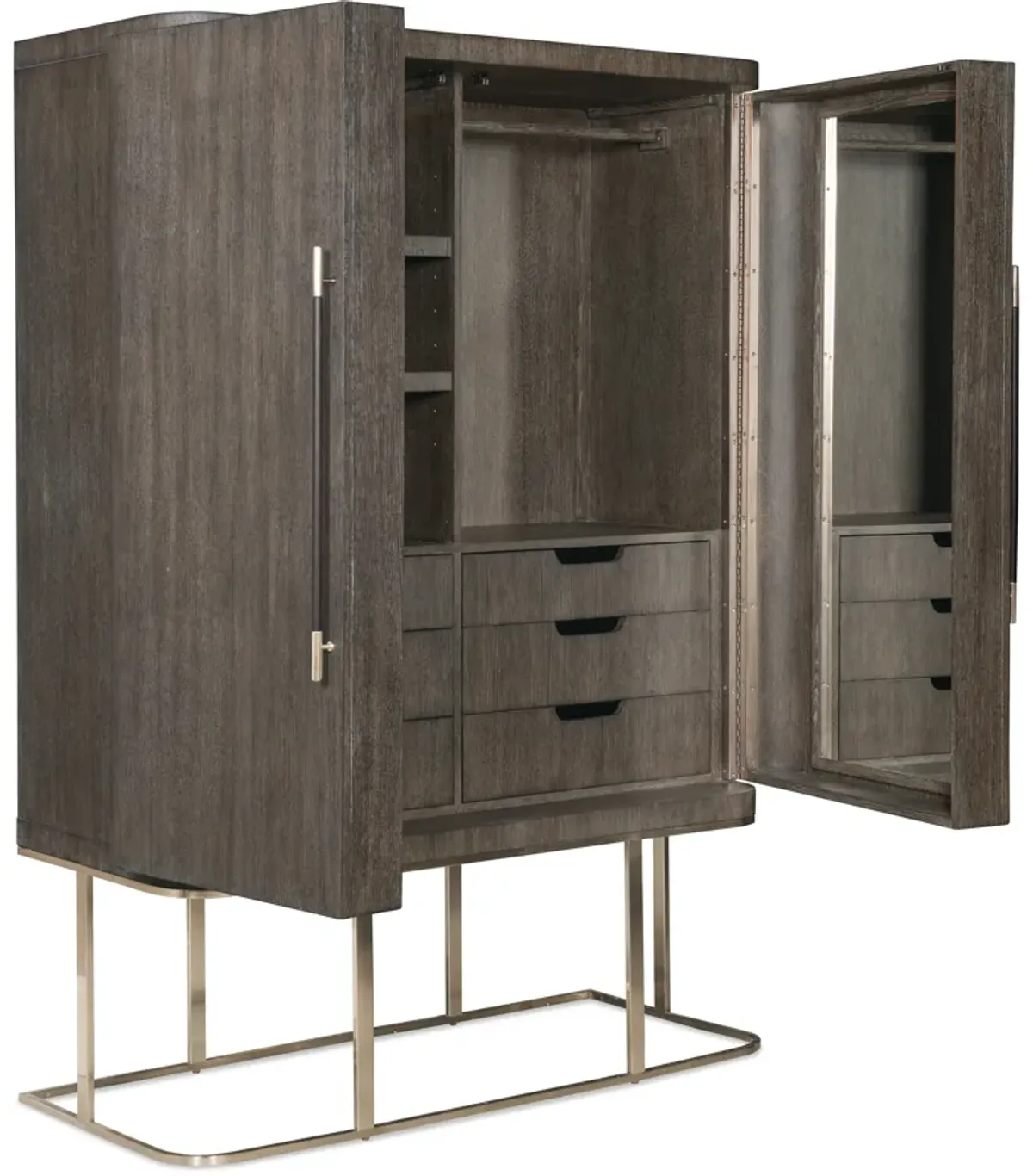 Modern Mood Wardrobe in Brown