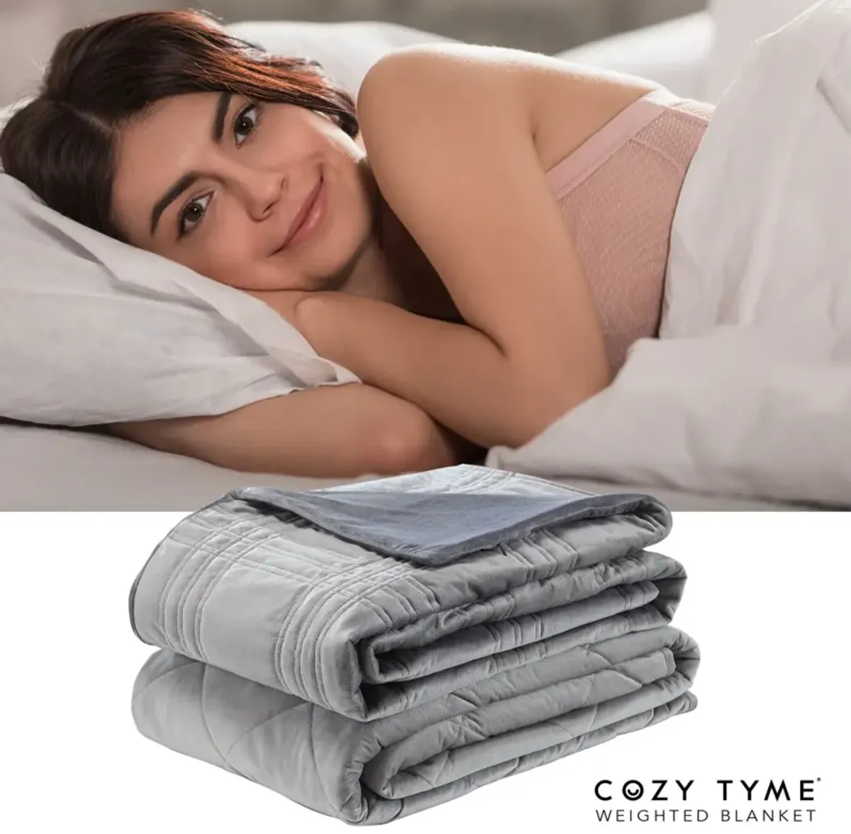 Cozy Tyme Isoke Weighted Blanket 20 Pound 60"x80"