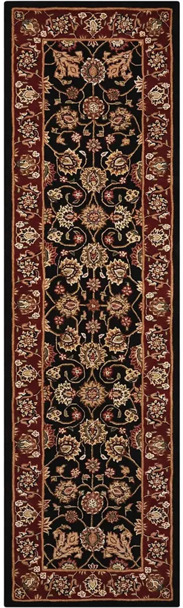 Nourison 2000 2017 Black 2'6" x 12' Rug