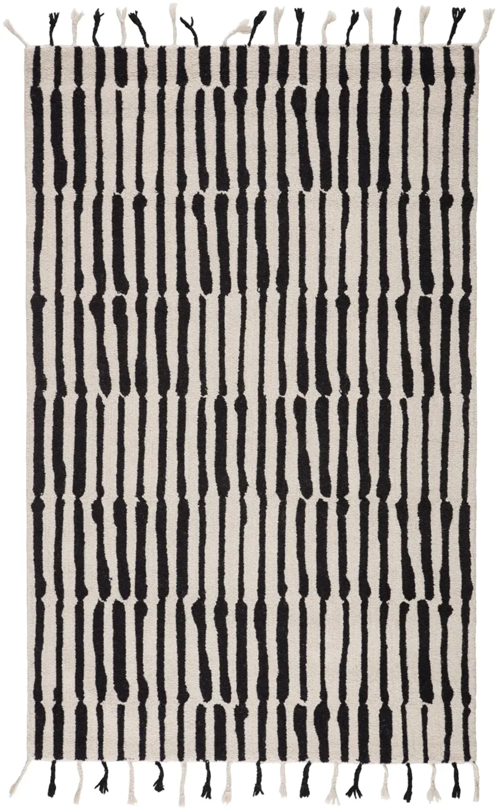 Vera By Nikki Chu Saville Black 9' x 12' Rug