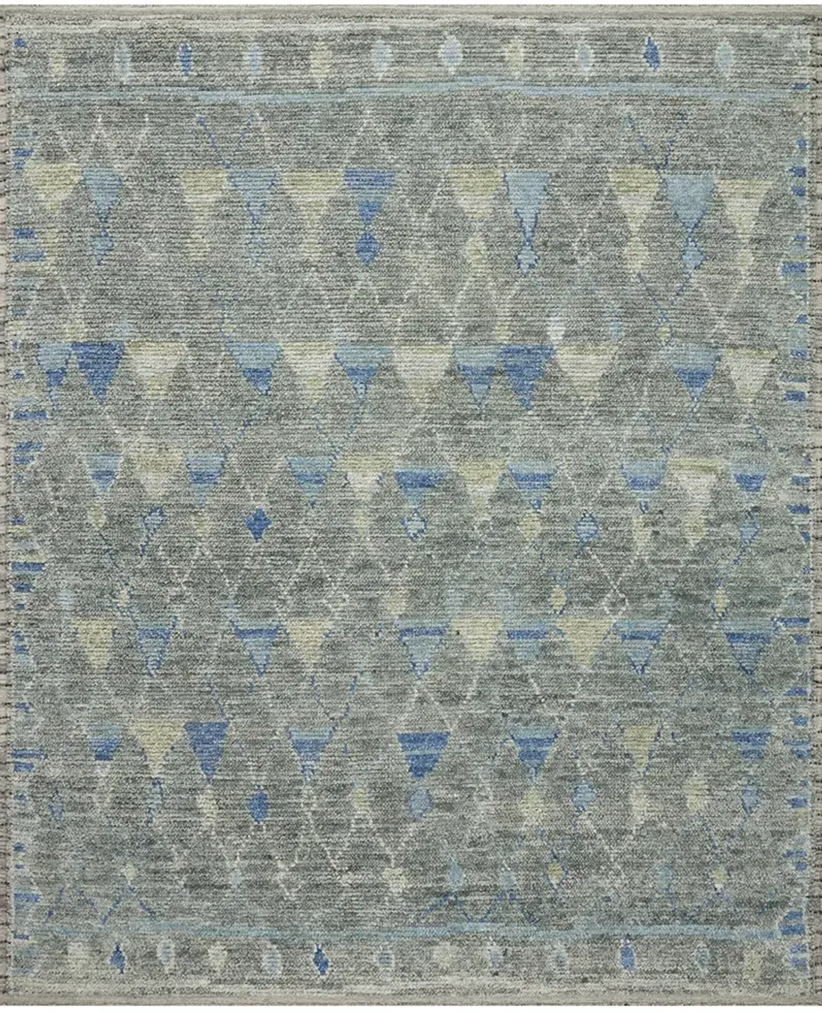 Anissa ANI03 Blue/Sage 5'6" x 8'6" Rug