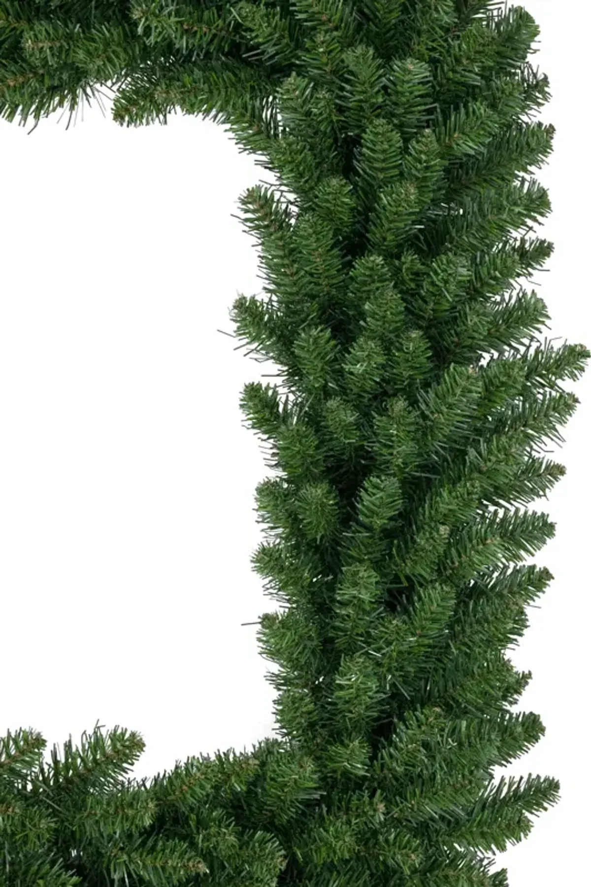 36" Buffalo Fir Rectangular Artificial Christmas Wreath - Unlit