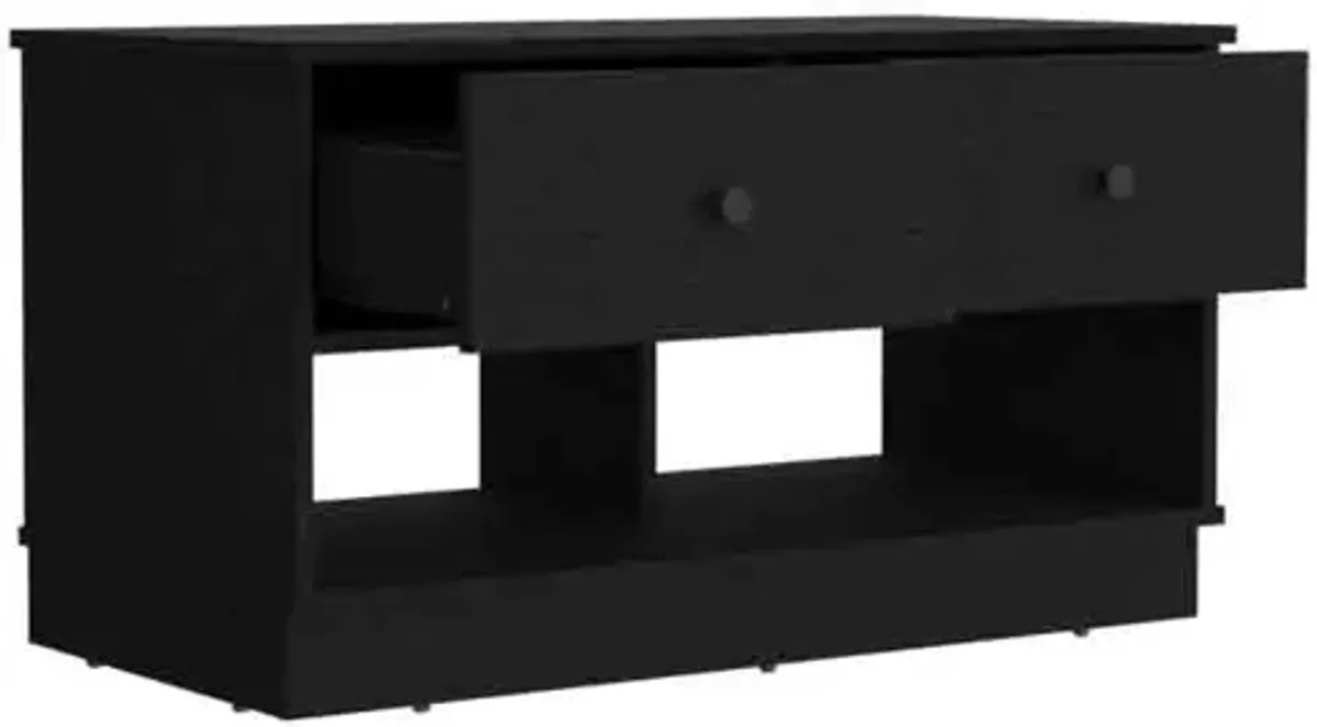 Storage Bench Beji, Living Room, Black