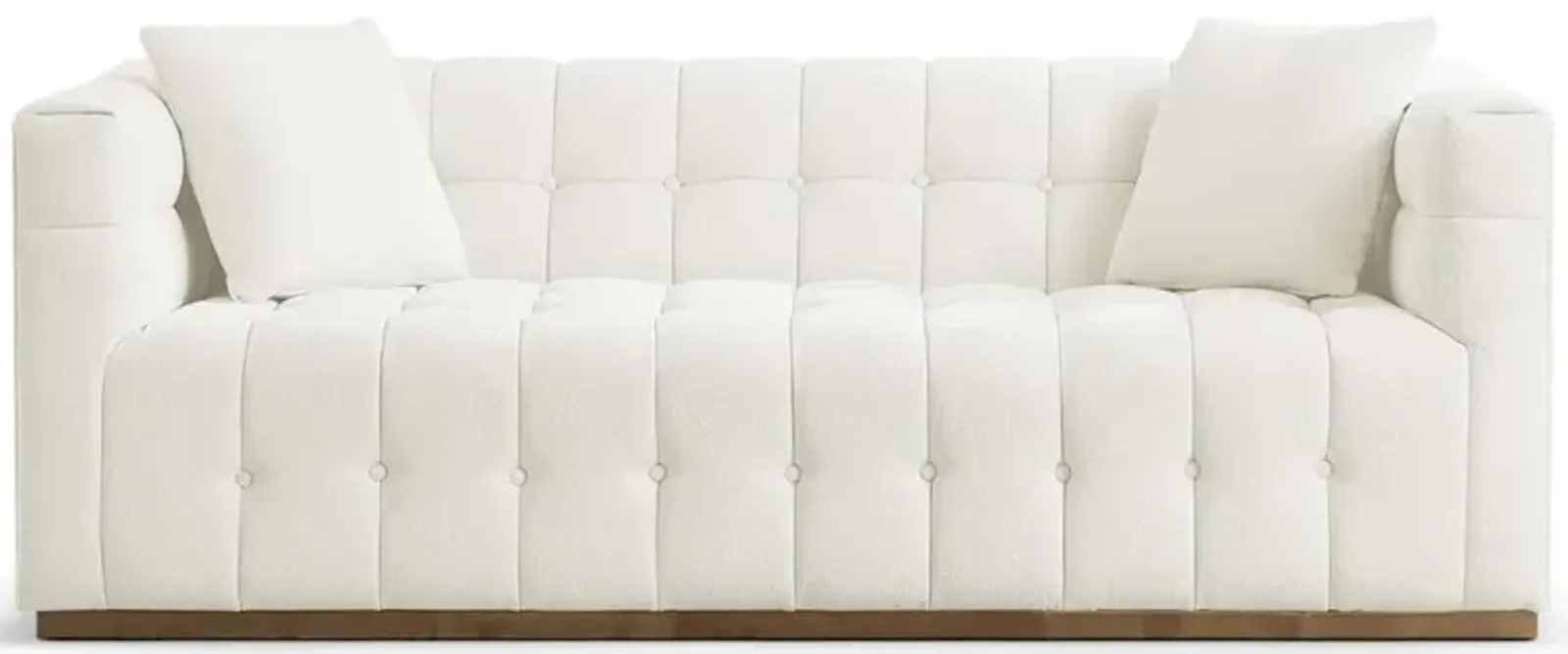 Ashcroft Furniture Co Eleanor Sofa Beige Boucle