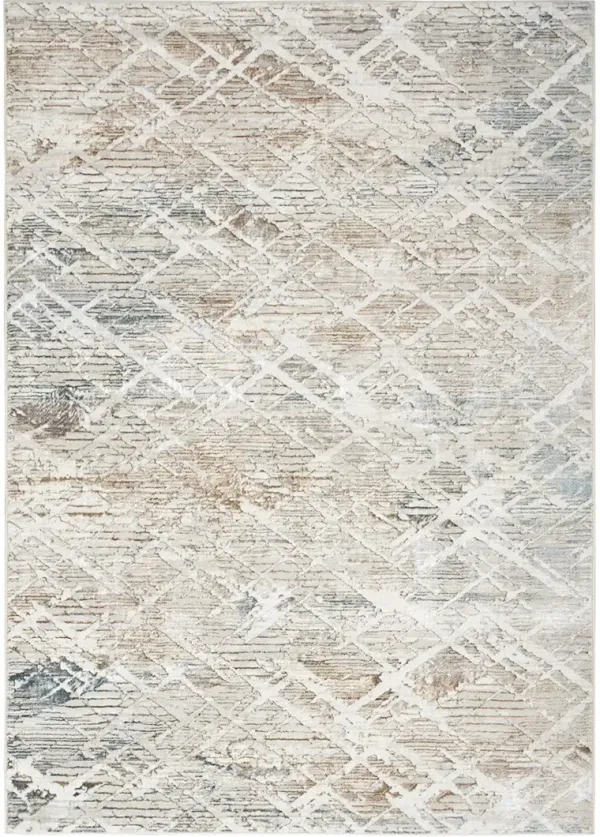 Glitz GLZ11 Gray/Multicolor 7'10" x 9'10" Rug