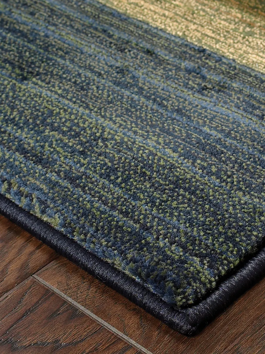 Kharma II 8' Blue Rug