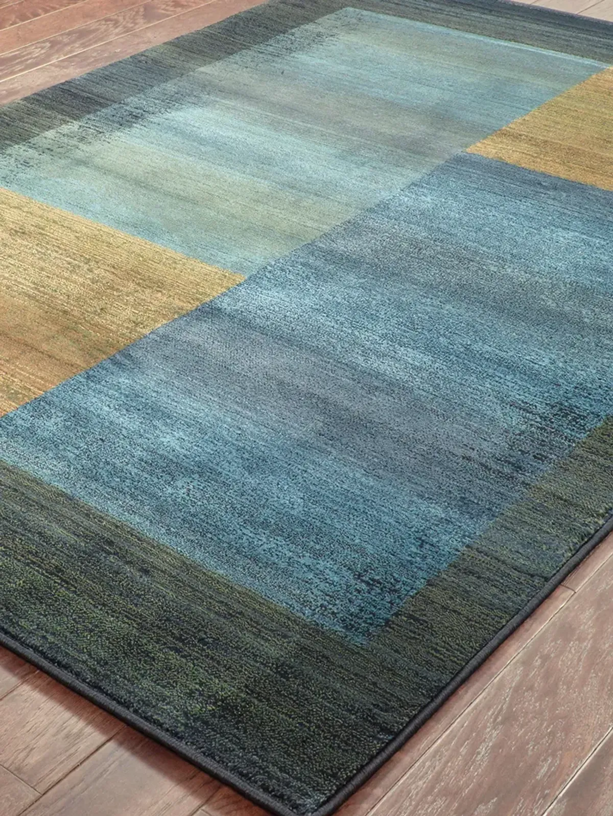 Kharma II 8' Blue Rug