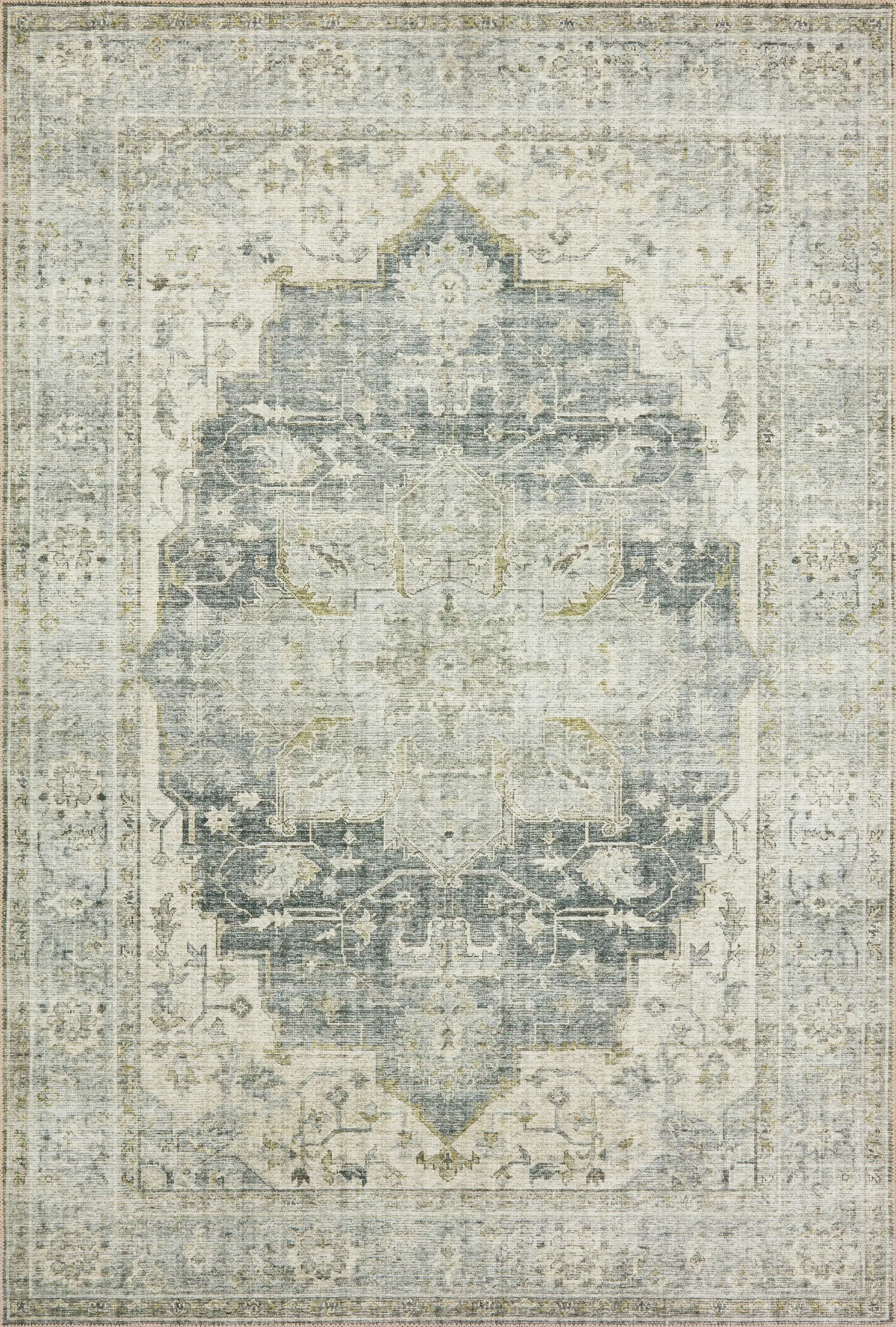 Skye SKY12 Charcoal/Dove 5' x 7'6" Rug