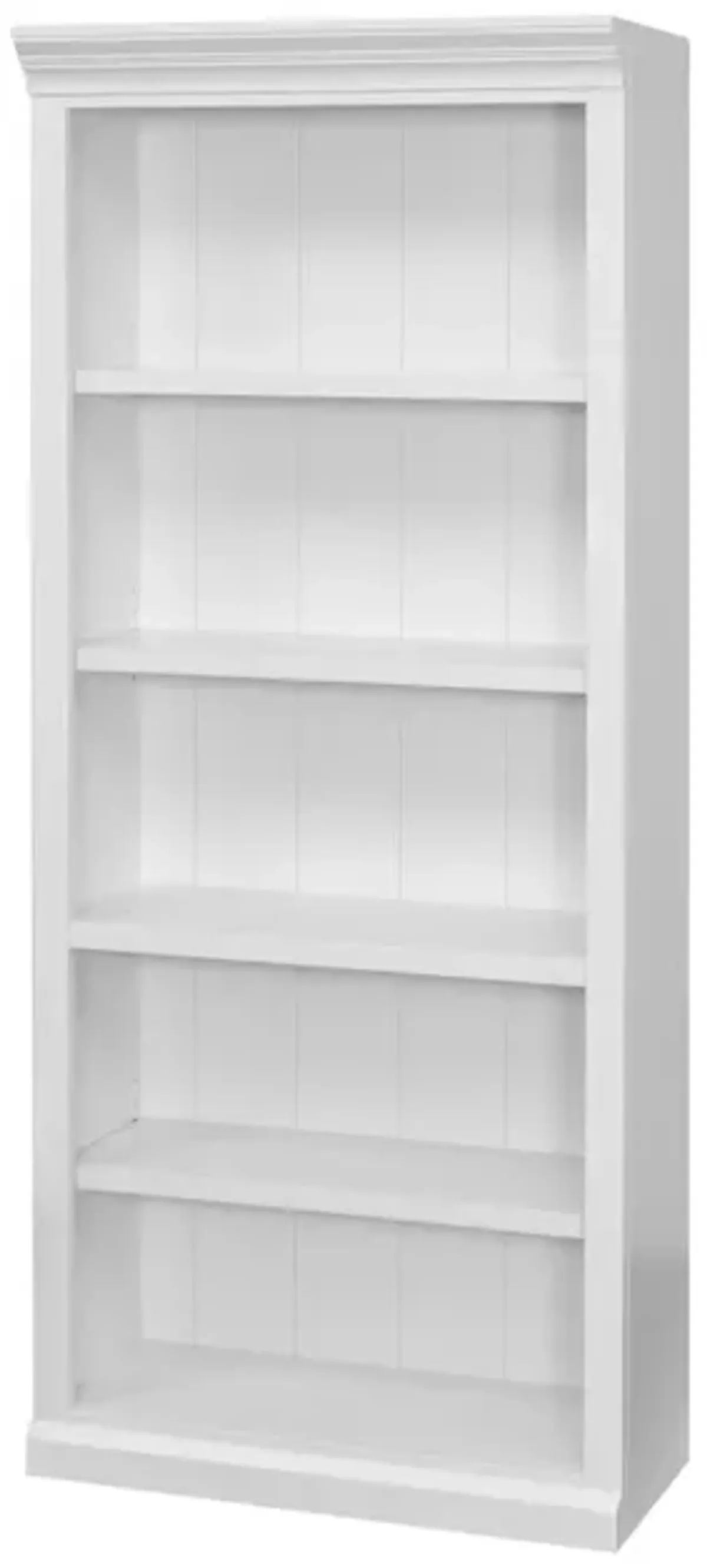 Modern Wood Open Bookcase