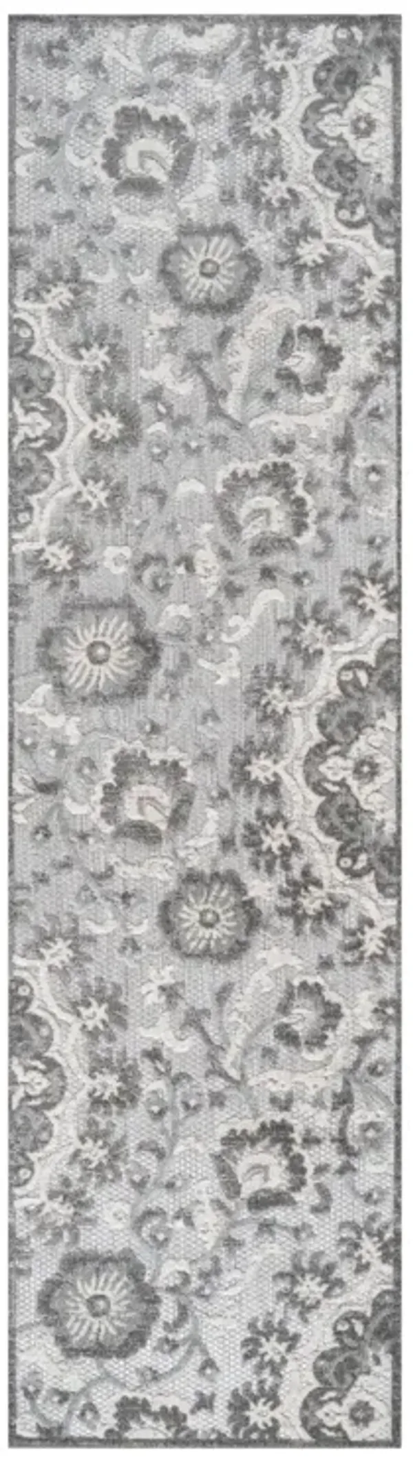 Lucena Modern Medallion High-Low Indoor/Outdoor Area Rug