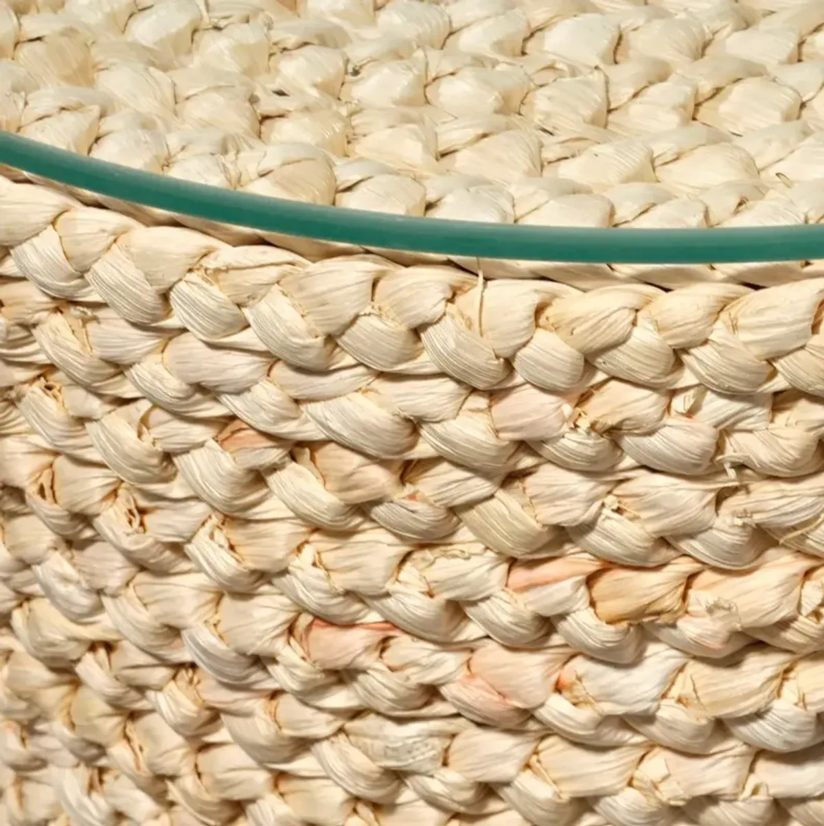 Grain Braided Side Accent Table