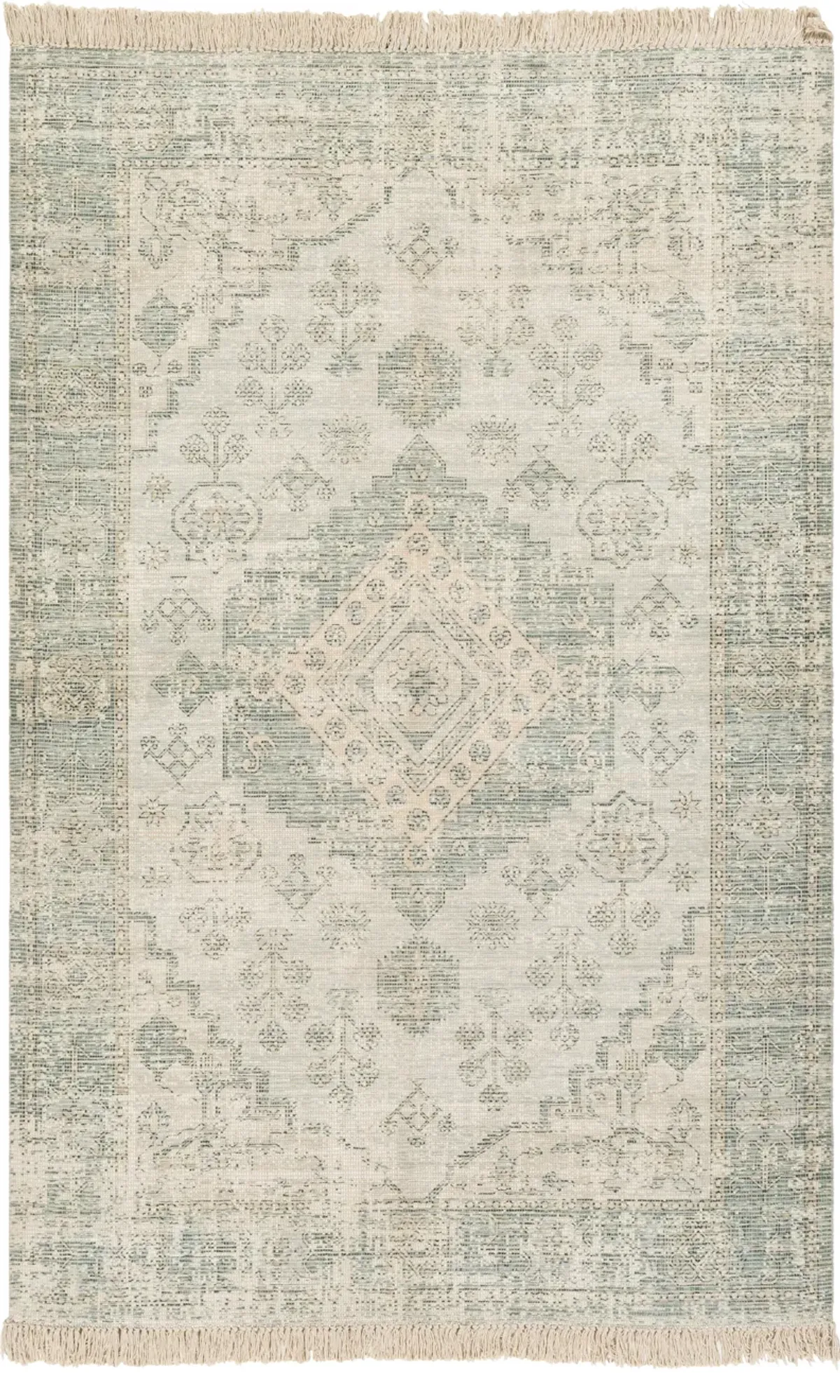 Zainab ZAI-2311 8'10' x 12' Green Rug