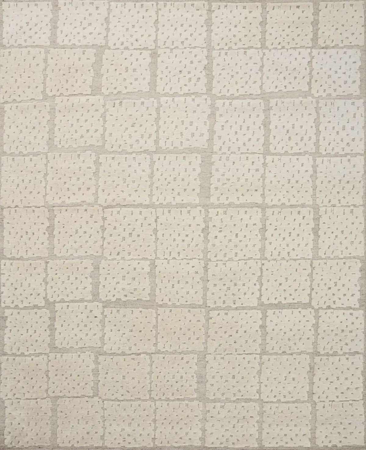 Moore MOE04 Pebble/Ivory 8'6" x 11'6" Rug