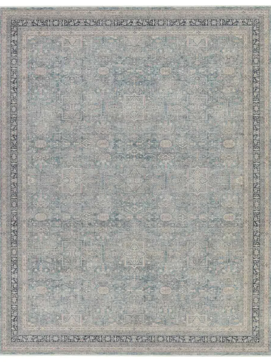 Winsome Brinson Blue 3' x 8' Runner Rug