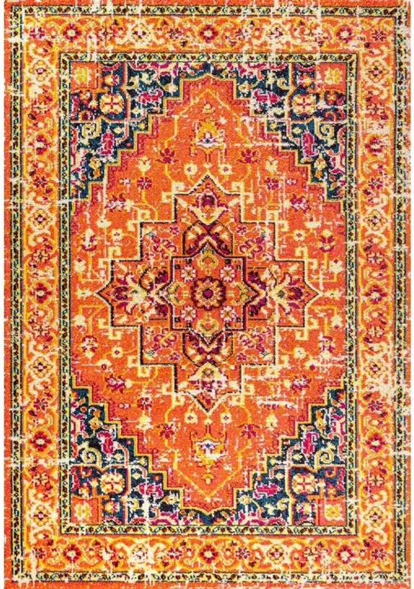 Brooklyn Geometric Medallion Area Rug