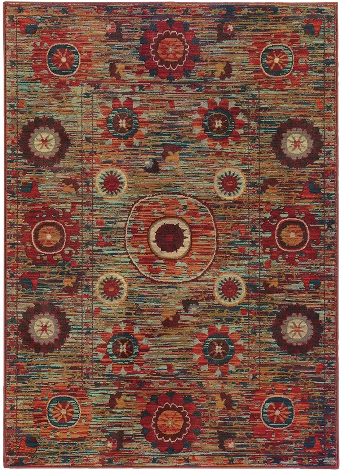 Sedona 6'7" x 9'6" Multi Rug