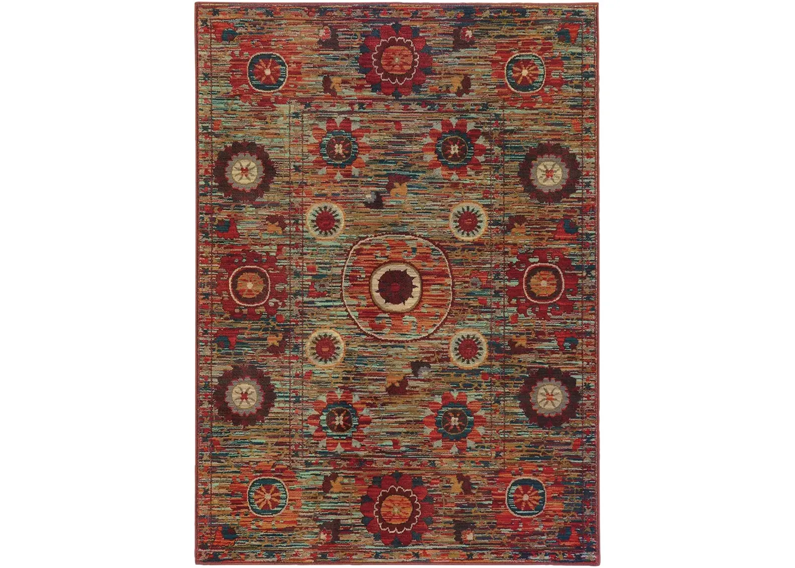 Sedona 6'7" x 9'6" Multi Rug