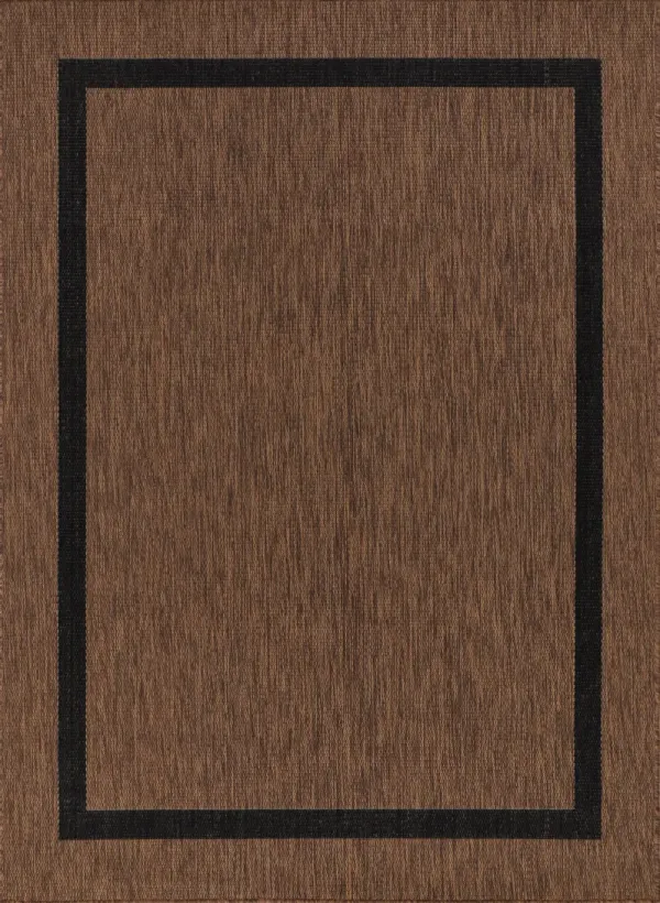 Waikiki Bordered Indoor/Outdoor Area Rug