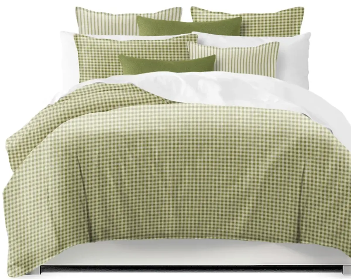 6ix Tailors Fine Linens Lincolnshire Basil Coverlet Set