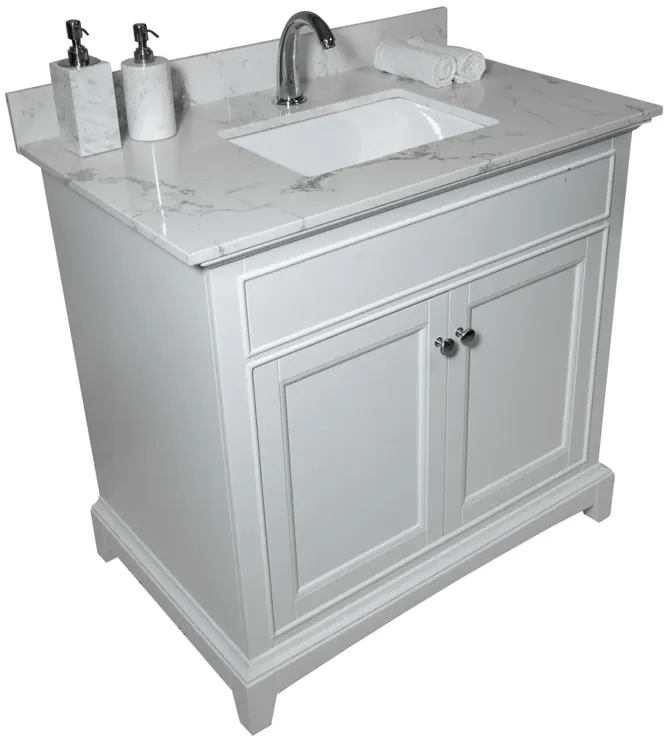 37 Inch Bathroom Vanity Top Stone Carrara New Style Tops With Rectangle Undermount