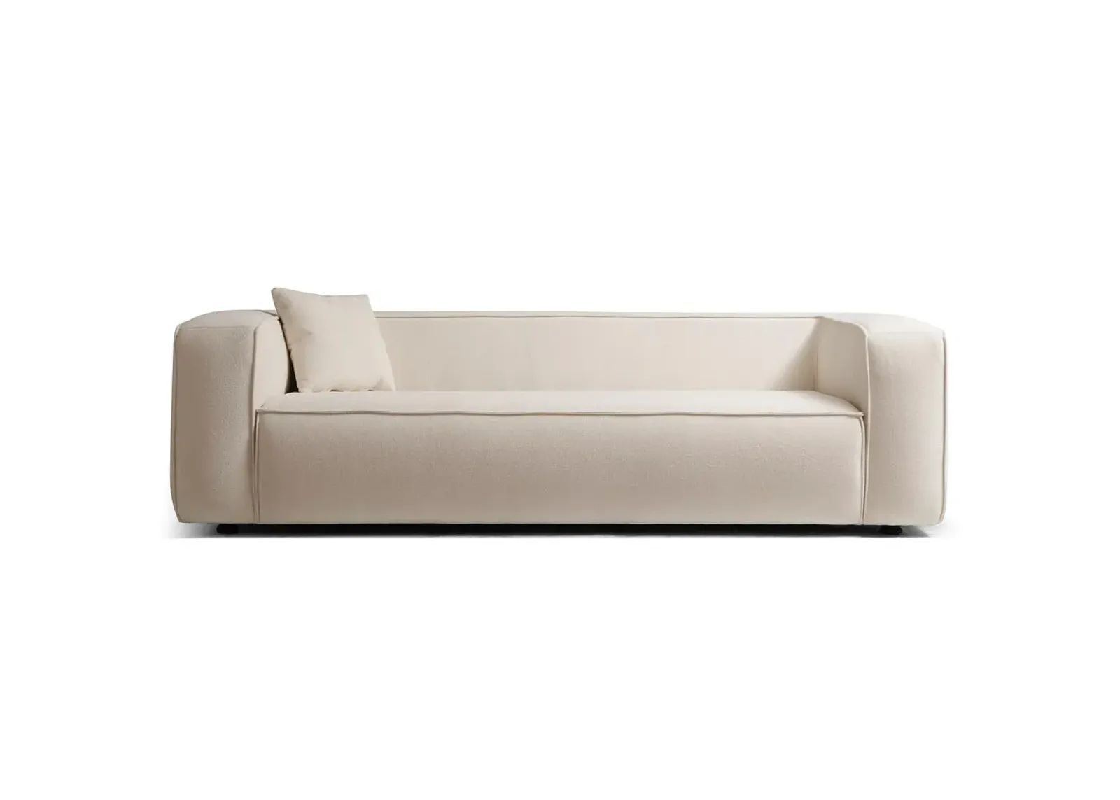 Ashcroft Furniture Co Marshall Modern Boucle Sofa (Cream)