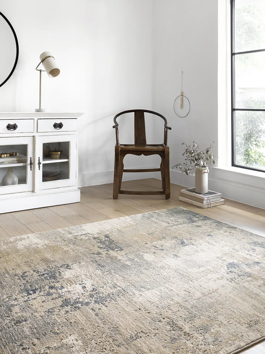 Teagan TEA06 Sand/Mist 6'7" x 9'2" Rug