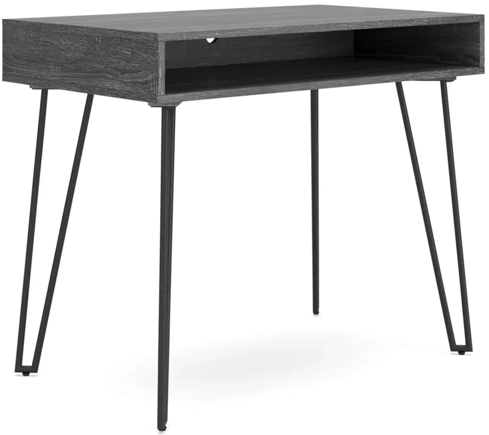 Strumford Grey Home Office Desk