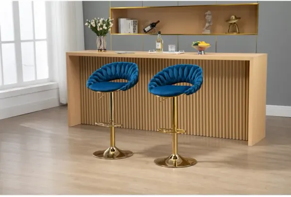 Swivel Bar Stools Set Of 2 Adjustable Counter Height Chairs With Footrest For Kitchen, Dining