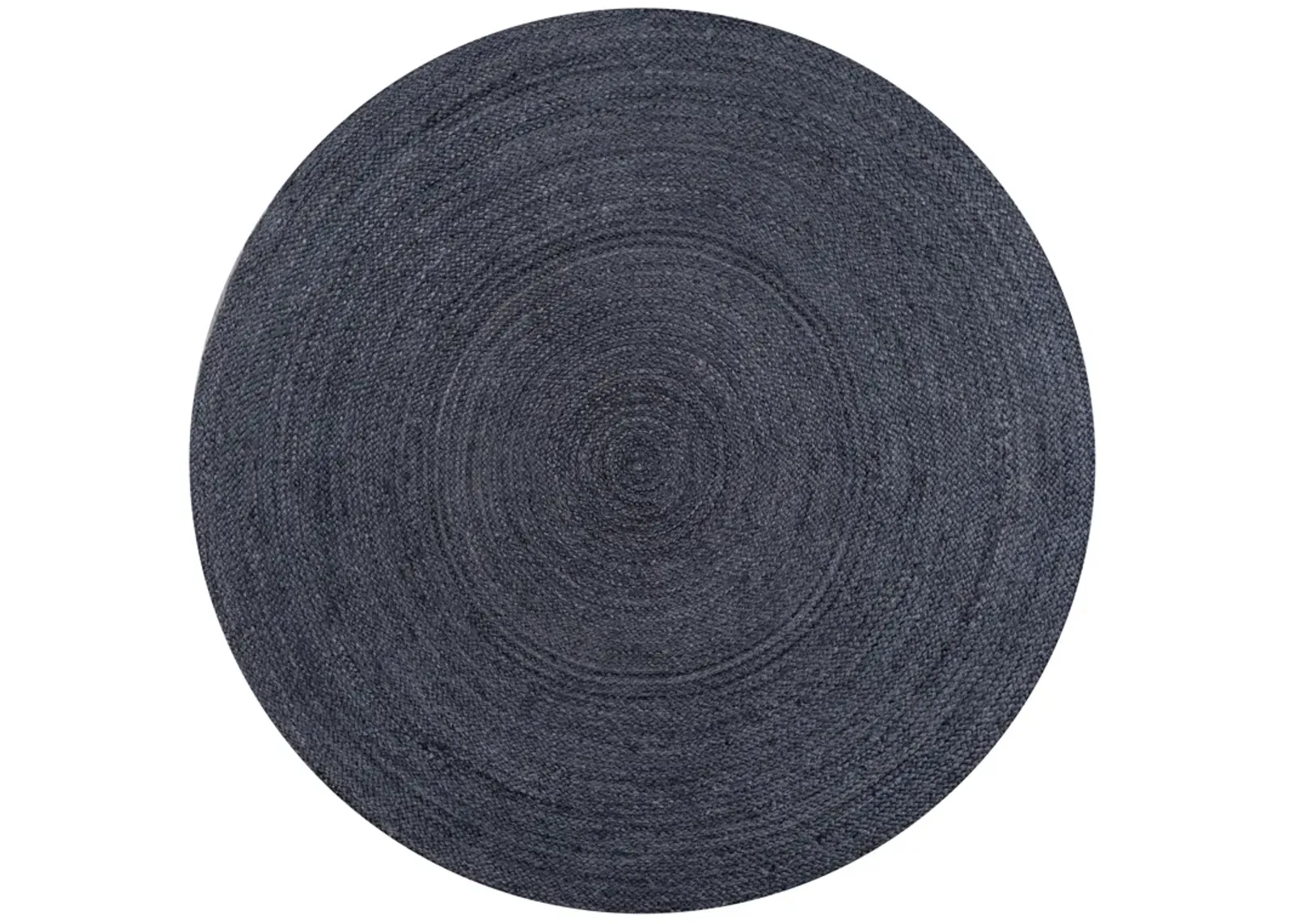 Zara Braided Coastal Cottage Round Jute. Round Area Rug