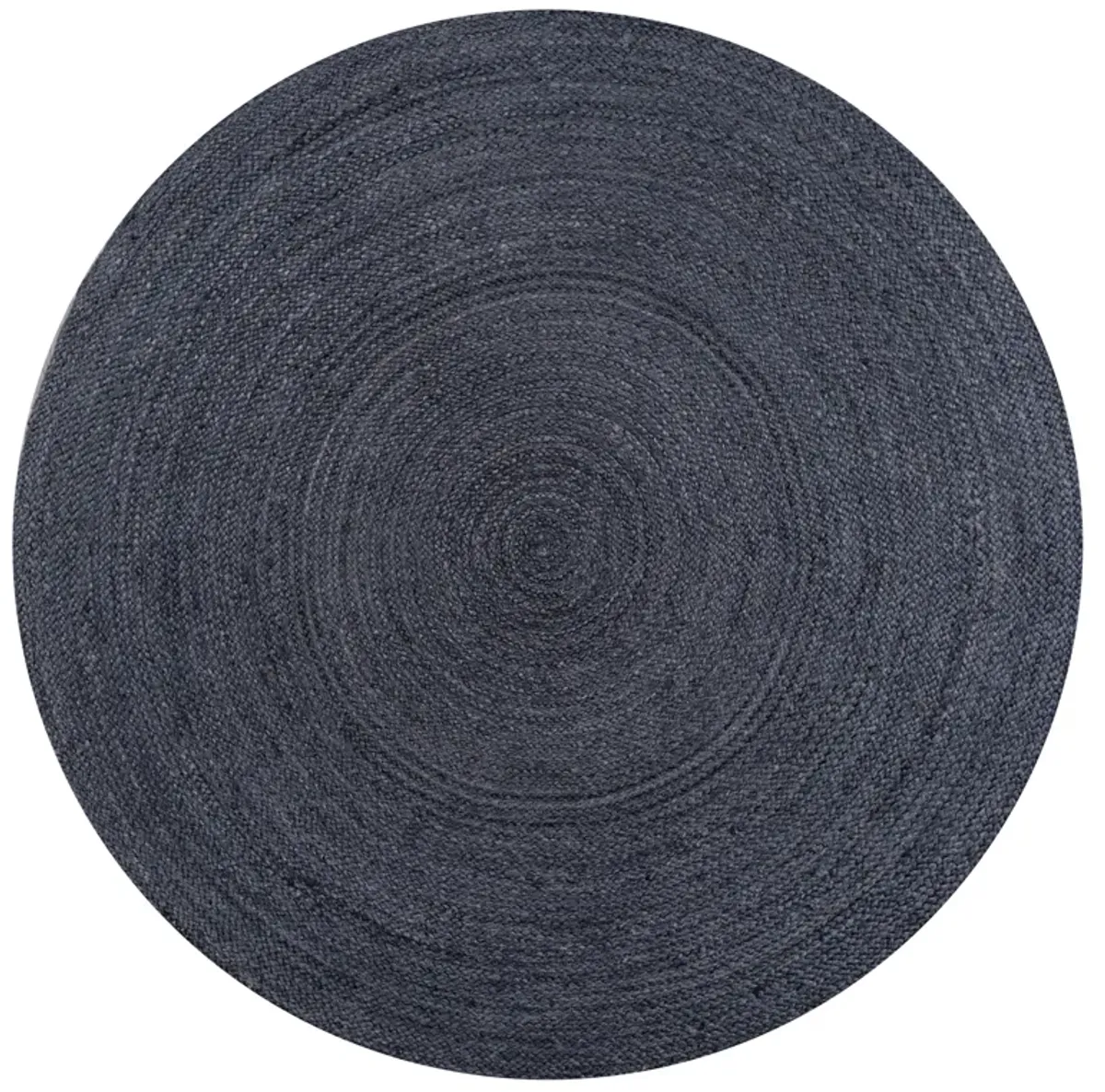 Zara Braided Coastal Cottage Round Jute. Round Area Rug