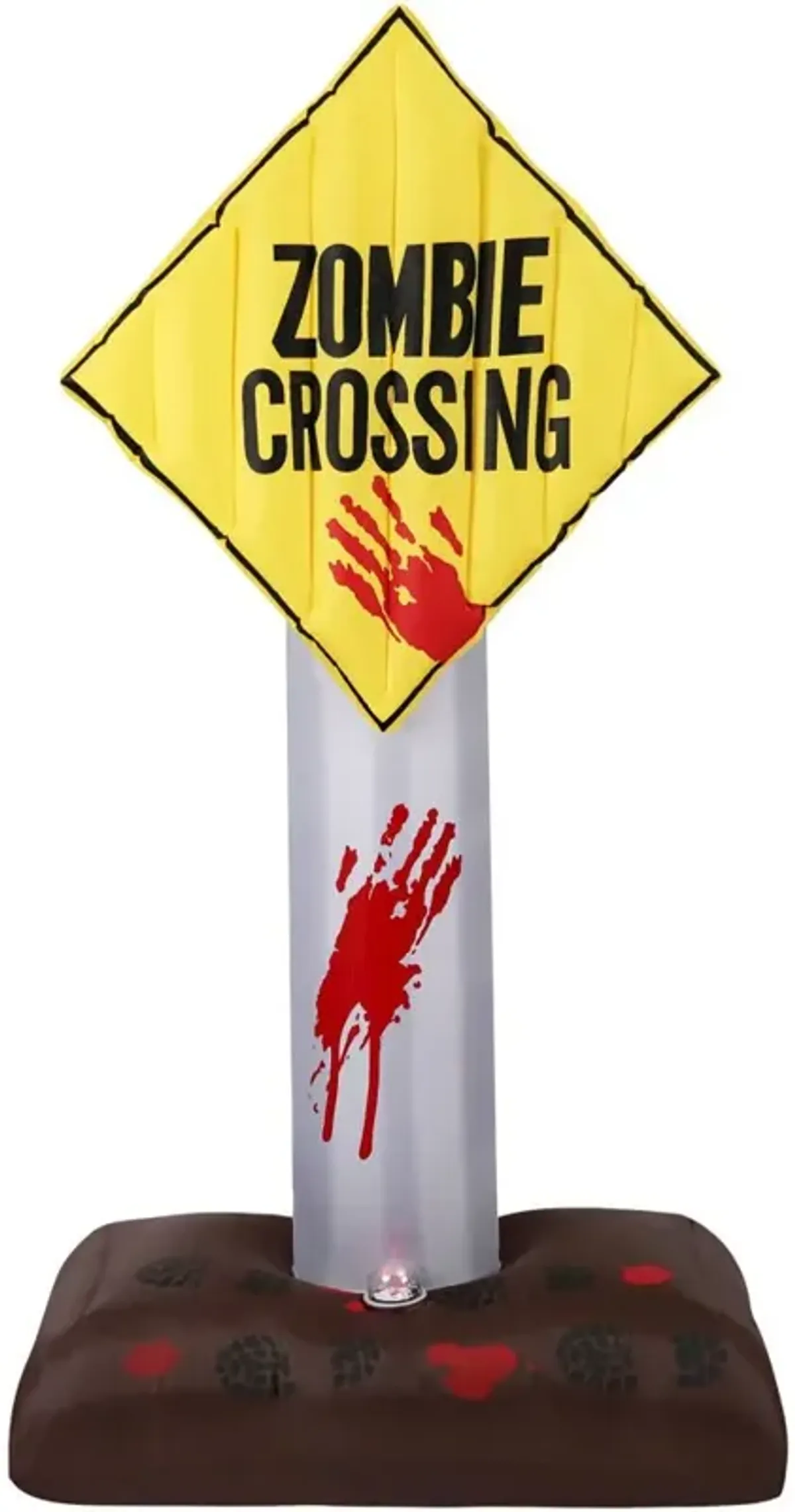 Haunted Hill Farm 6ft Inflatable Zombie Crossing with Lights