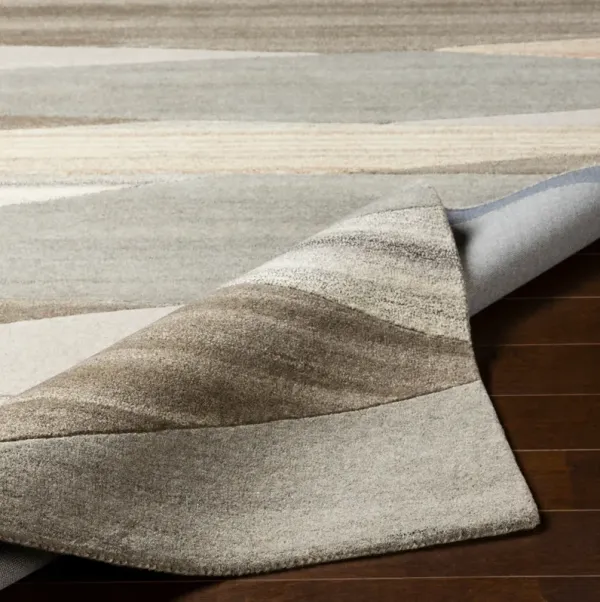 Forum FM-7203 6' Round Gray Rug