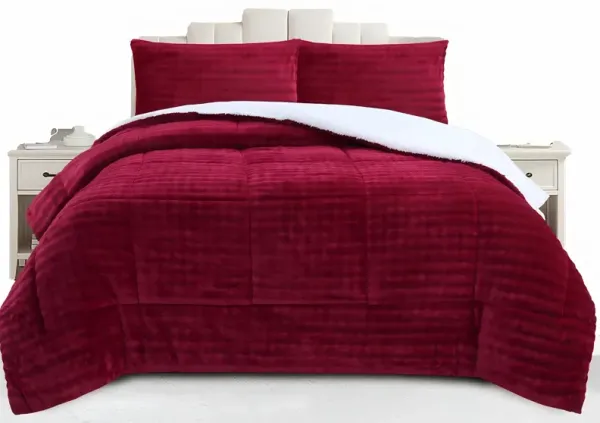 MarCielo Soft Flannel Bubble Comforter Set, 3-Piece Comforter Set – Fluffy Ultra Cozy, Warm, and Plush Bubble Comforter with 2 Pillowcase,King Size