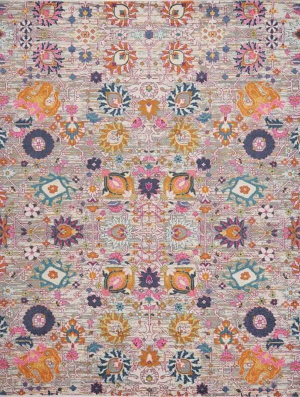 Passion PSN01 Silver 9' x 12' Rug