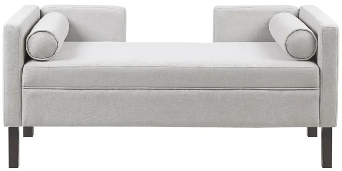 Gracie Mills Eloy Mid-Century Upholstered Accent Bench