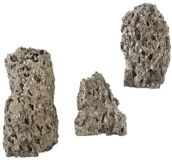 Stalagmite Wall Art Chrome
