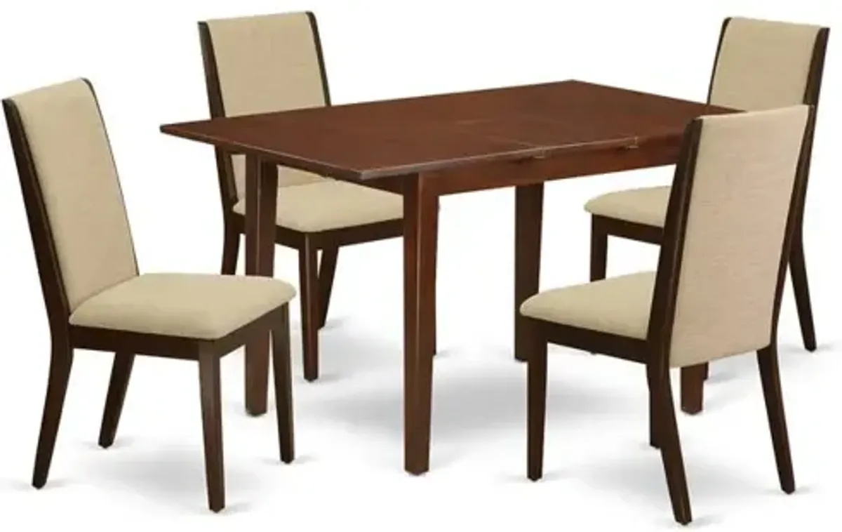 Dining Room Set Mahogany, NFLA5-MAH-04
